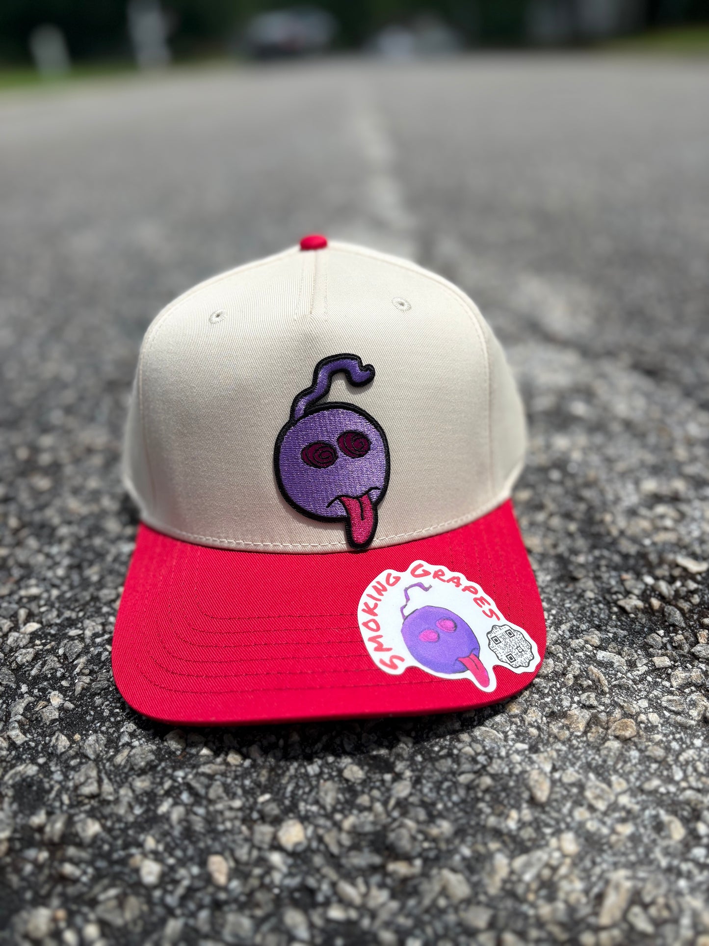 Cream x Red Grapes Snapback